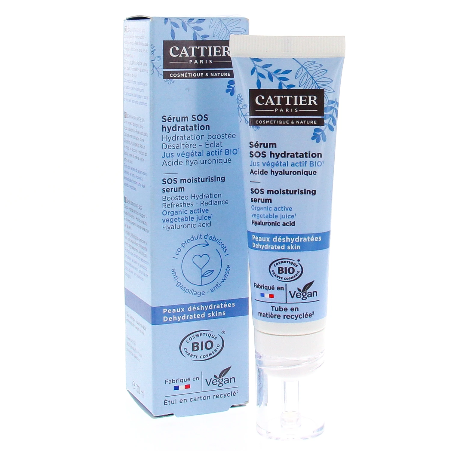 CATTIER Sérum SOS Hydratation Bio 30ml 4 CATTIER Sérum SOS Hydratation Bio 30ml – Image 2