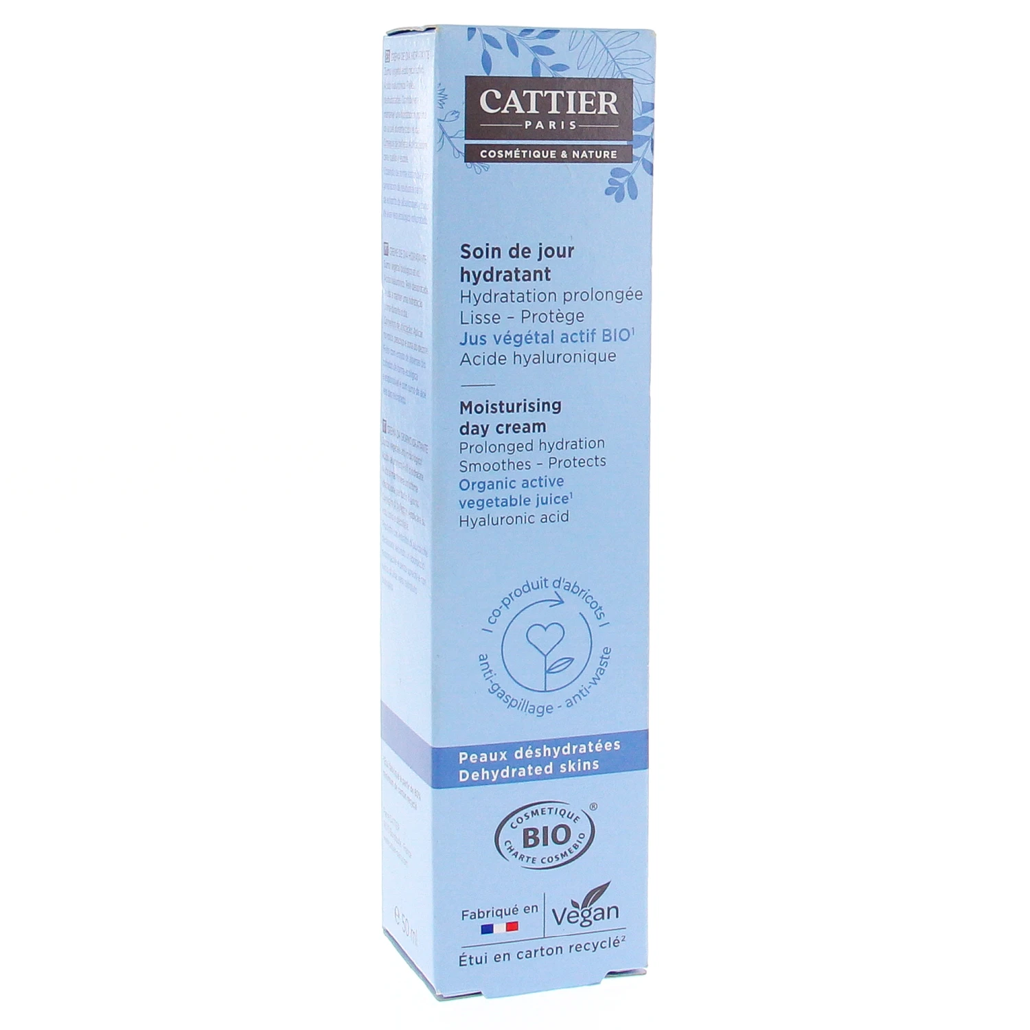 CATTIER Soin De Jour Hydratant Bio 50ml 3 CATTIER Soin De Jour Hydratant Bio 50ml