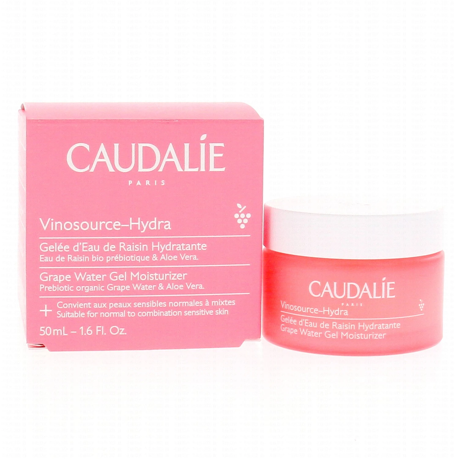 CAUDALIE Vinosource-Hydra Gelée 50ml 4 CAUDALIE Vinosource-Hydra Gelée 50ml – Image 2