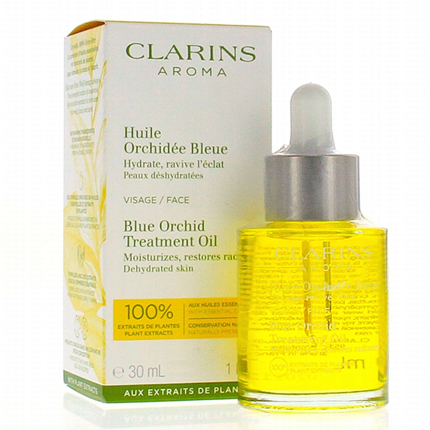 CLARINS Huile Orchidée Bleue 30ml 3 CLARINS Huile Orchidée Bleue 30ml