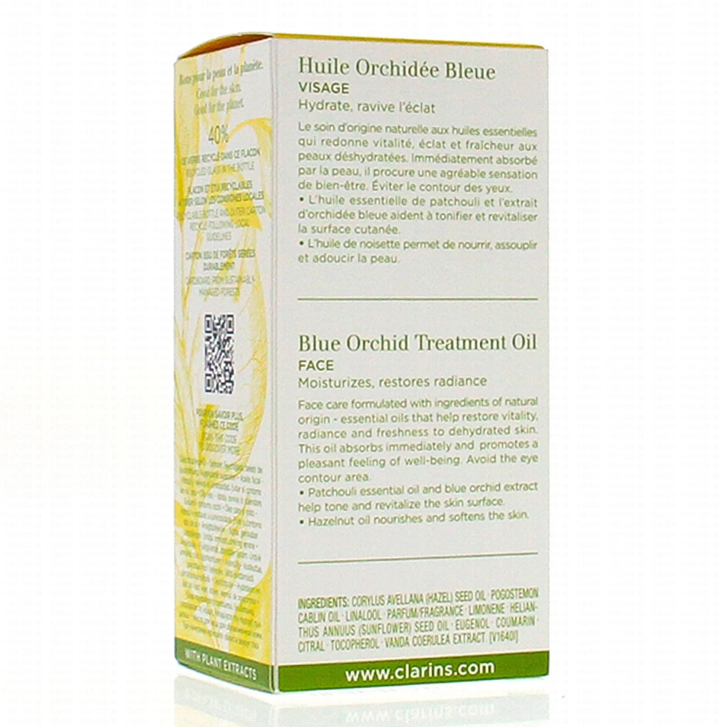 CLARINS Huile Orchidée Bleue 30ml 4 CLARINS Huile Orchidée Bleue 30ml – Image 2