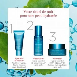 CLARINS Hydra-Essentiel [HA²] - Soin De Nuit Repulpant "anti-soif" 50ml -Clarin Beauty Magasin CLARINS Hydra Essentiel HA Soin de Nuit repulpant anti soif 50ml 3 105342 4 1694101299
