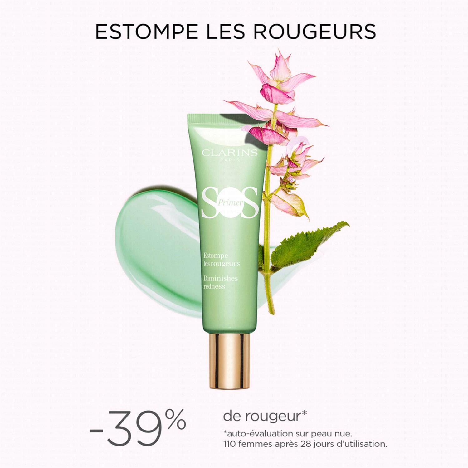 CLARINS SOS Primer - Base De Teint Anti-Rougeurs 30ml 5 CLARINS SOS Primer - Base De Teint Anti-Rougeurs 30ml – Image 3