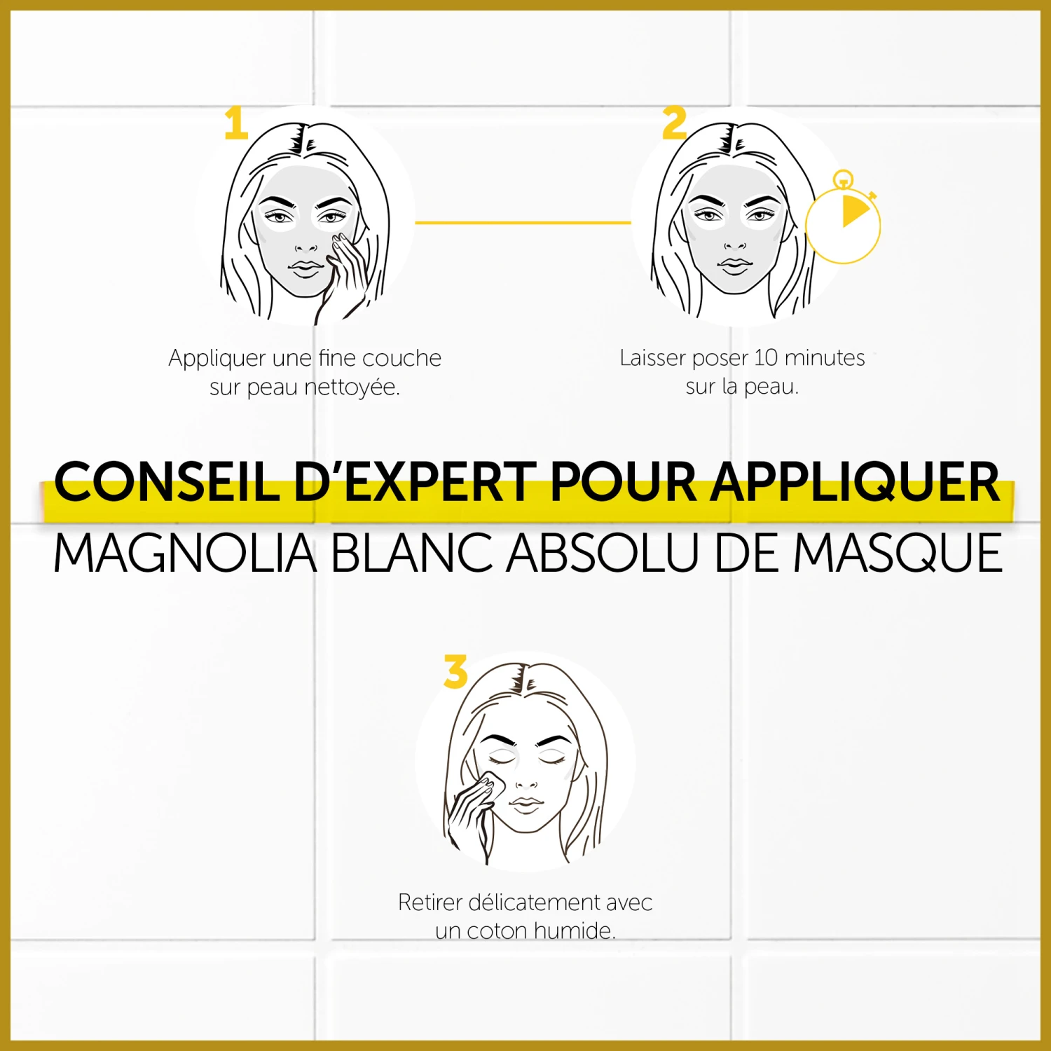 DECLÉOR DECLEOR Magnolia Blanc Absolu De Masque 50ml 6 DECLÉOR DECLEOR Magnolia Blanc Absolu De Masque 50ml – Image 4