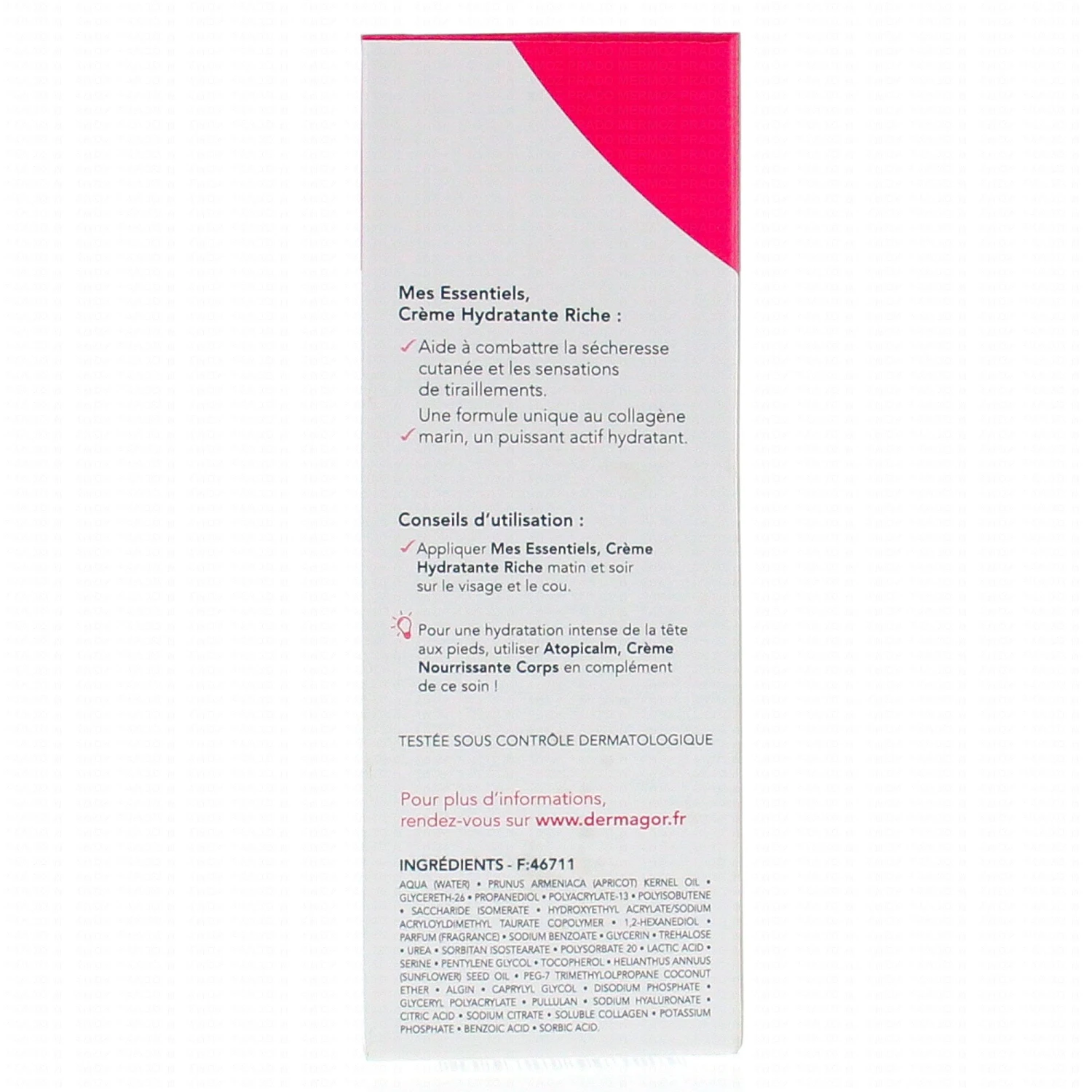 DERMAGOR Crème Hydratante Visage 24h Riche Au Collagène Marin Tube 40ml 5 DERMAGOR Crème Hydratante Visage 24h Riche Au Collagène Marin Tube 40ml – Image 3