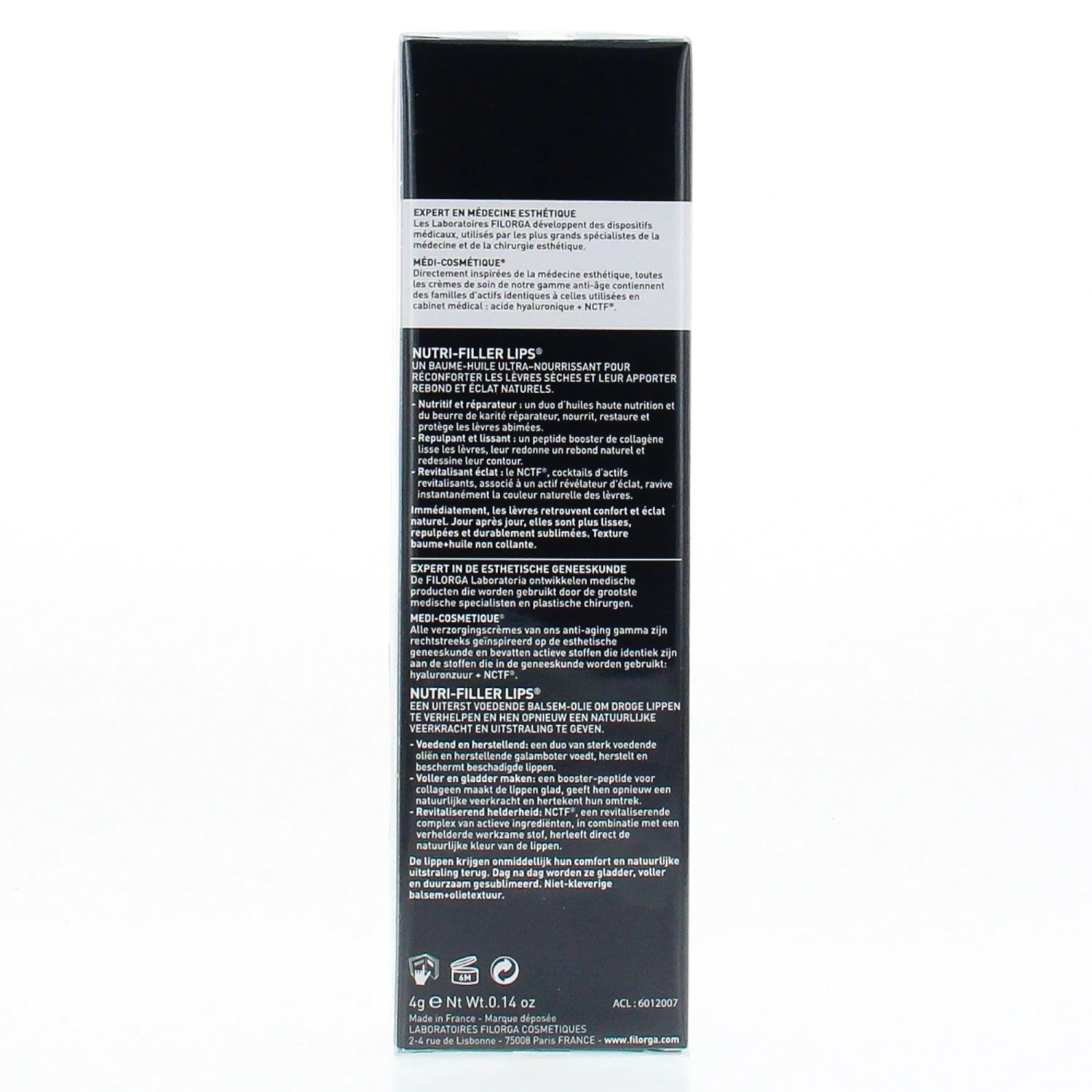 FILORGA Nutri-filler Lips Baume Lèvres 4g 3 FILORGA Nutri-filler Lips Baume Lèvres 4g – Image 2