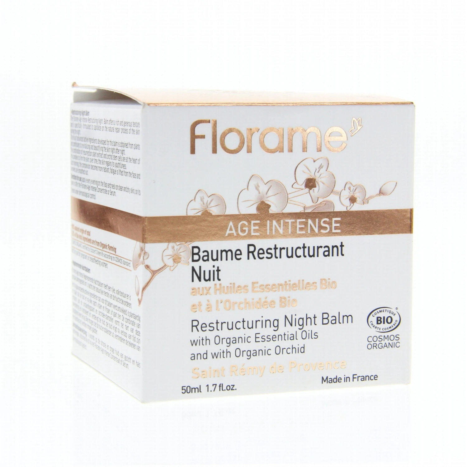 FLORAME Age Intense - Baume Restructurant Nuit Bio 50ml 3 FLORAME Age Intense - Baume Restructurant Nuit Bio 50ml