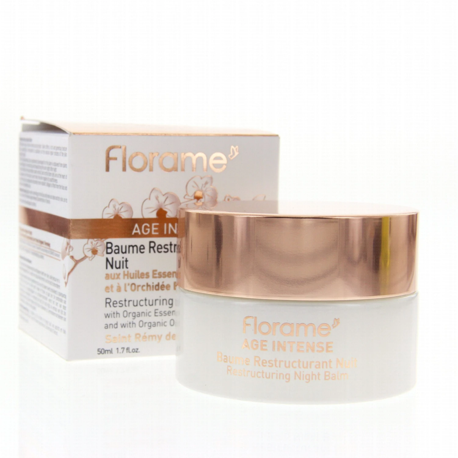FLORAME Age Intense - Baume Restructurant Nuit Bio 50ml 4 FLORAME Age Intense - Baume Restructurant Nuit Bio 50ml – Image 2