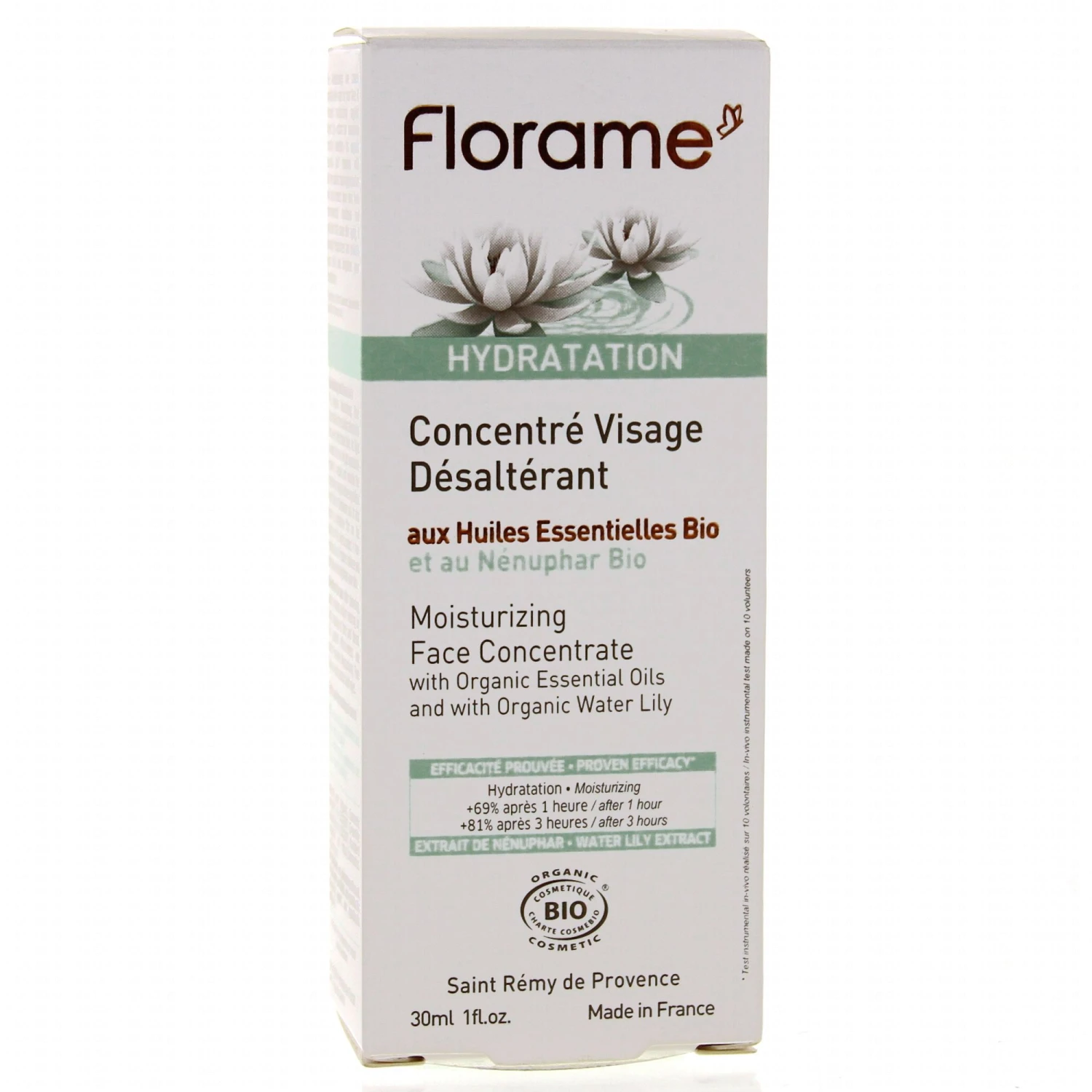 FLORAME Hydratation Concentré Visage Désaltérant 3 FLORAME Hydratation Concentré Visage Désaltérant