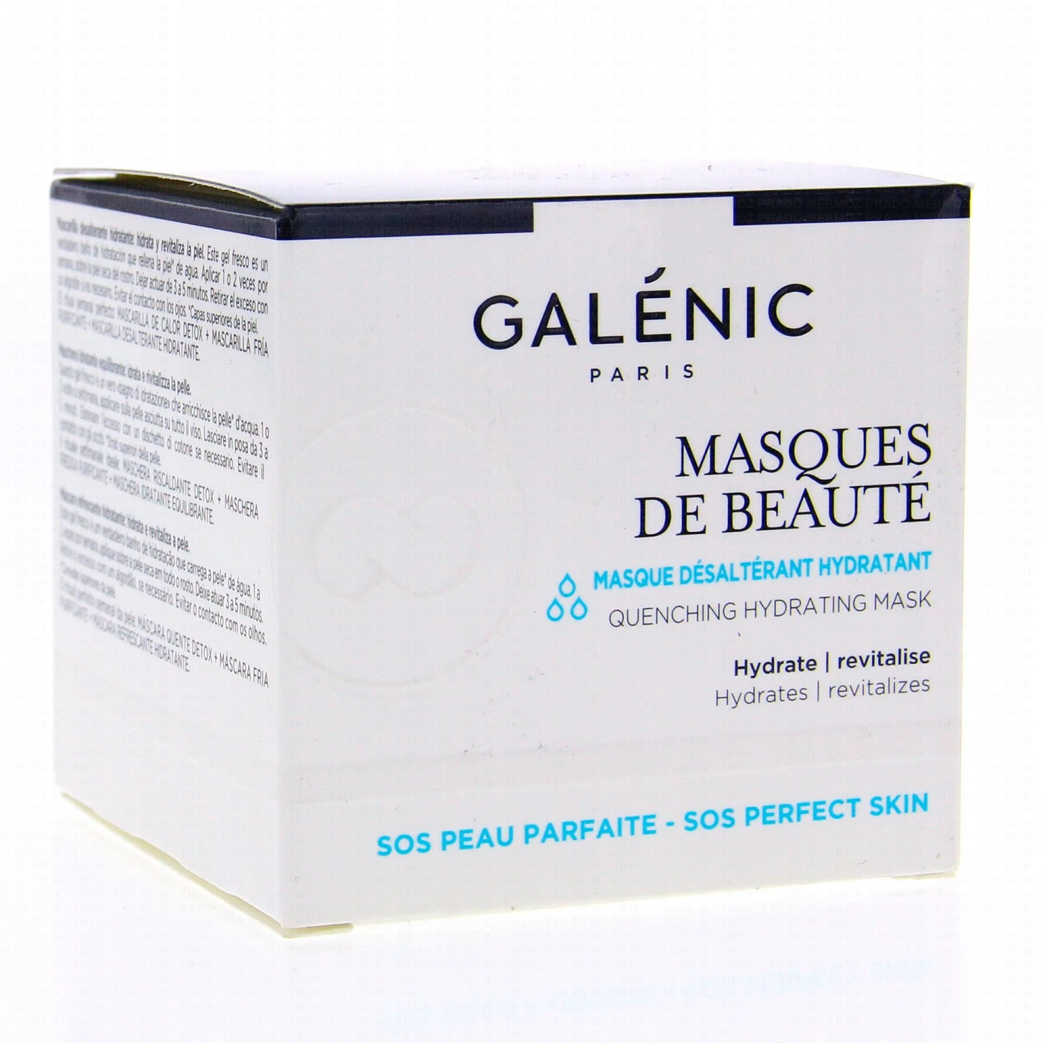 GALENIC Masques De Beauté Masque Désaltérant Hydratant 50ml 3 GALENIC Masques De Beauté Masque Désaltérant Hydratant 50ml
