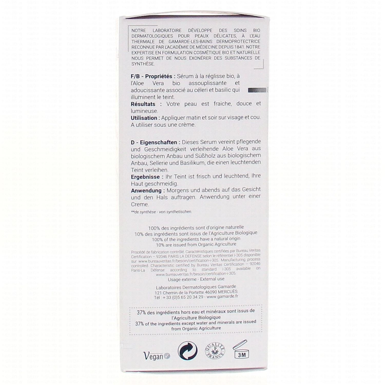 GAMARDE White Effect Serum éclat Flacon 30ml 4 GAMARDE White Effect Serum éclat Flacon 30ml – Image 2