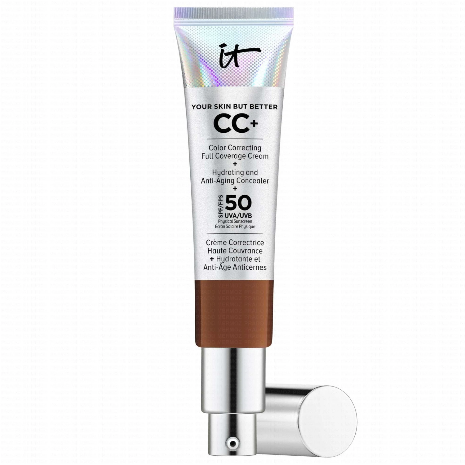 IT COSMETICS Your Skin But Better CC+ Cream SPF 50+ CC Crème Correctrice Haute Couvrance "Deep" 3 IT COSMETICS Your Skin But Better CC+ Cream SPF 50+ CC Crème Correctrice Haute Couvrance "Deep"