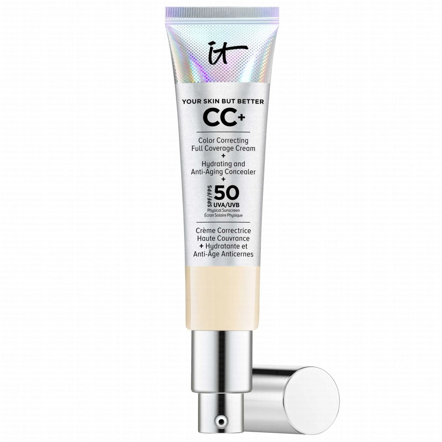 IT COSMETICS Your Skin But Better CC+ Cream SPF 50+ CC Crème Correctrice Haute Couvrance "Fair" 3 IT COSMETICS Your Skin But Better CC+ Cream SPF 50+ CC Crème Correctrice Haute Couvrance "Fair"
