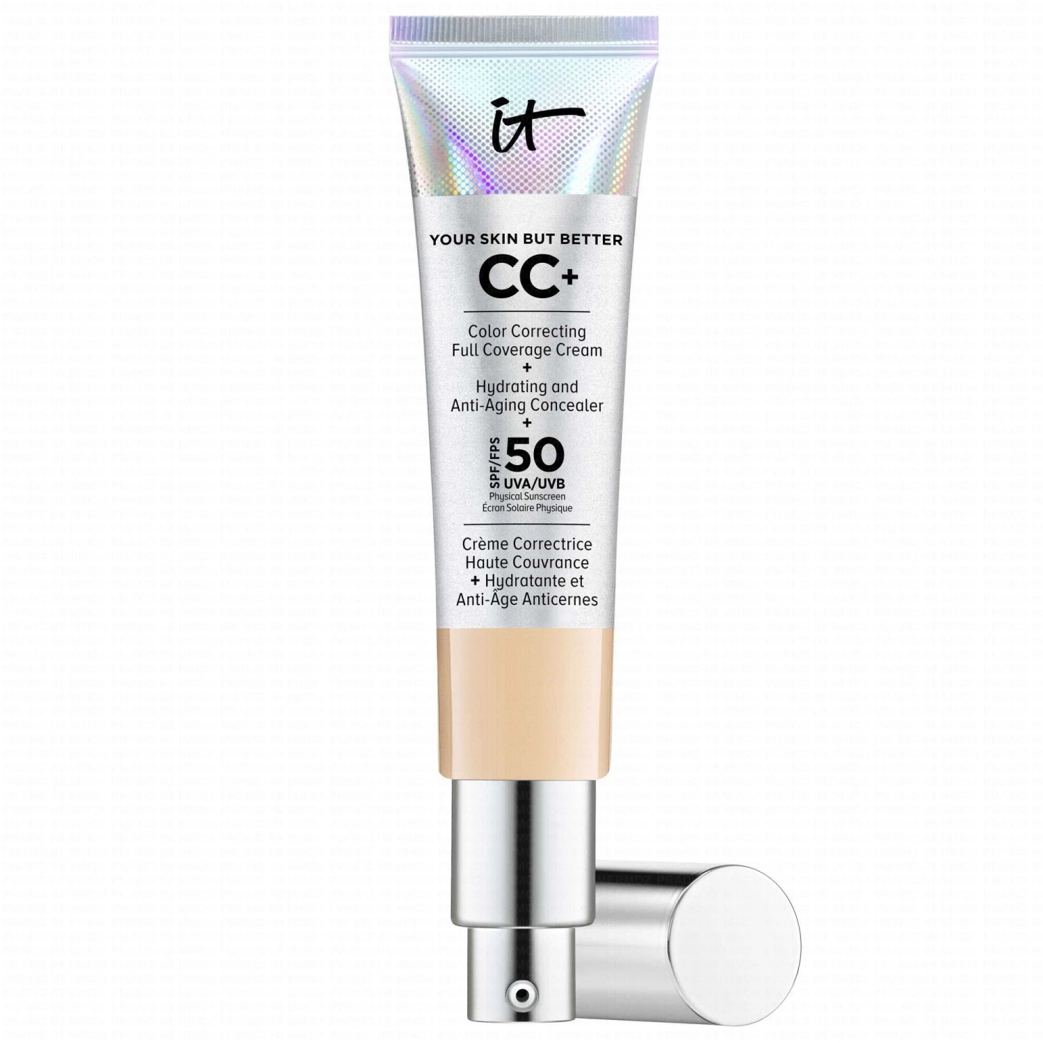 IT COSMETICS Your Skin But Better CC+ Cream SPF 50+ CC Crème Correctrice Haute Couvrance "Medium" 3 IT COSMETICS Your Skin But Better CC+ Cream SPF 50+ CC Crème Correctrice Haute Couvrance "Medium"