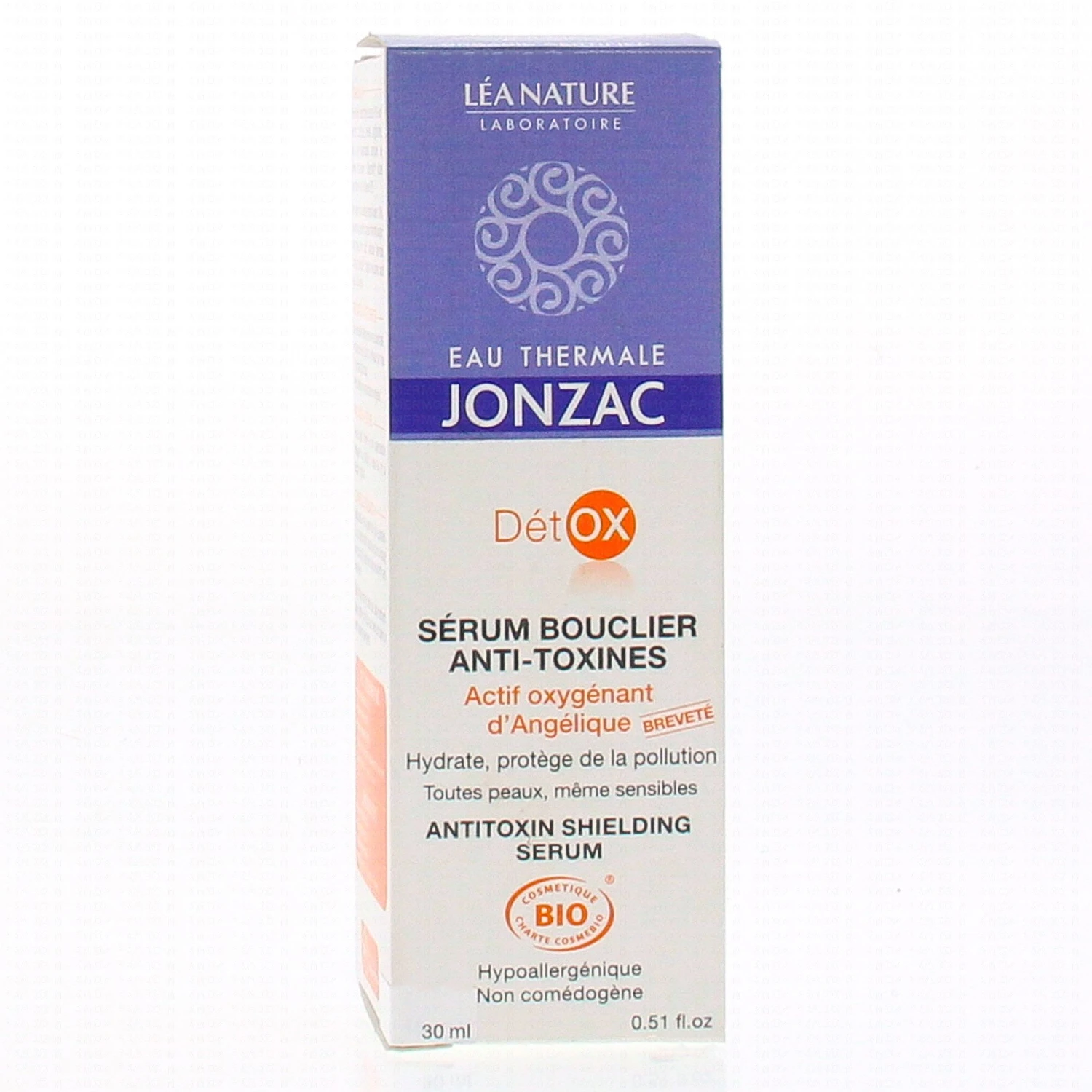 JONZAC Détox Sérum Bouclier Anti-toxines Bio Tube 30ml 3 JONZAC Détox Sérum Bouclier Anti-toxines Bio Tube 30ml