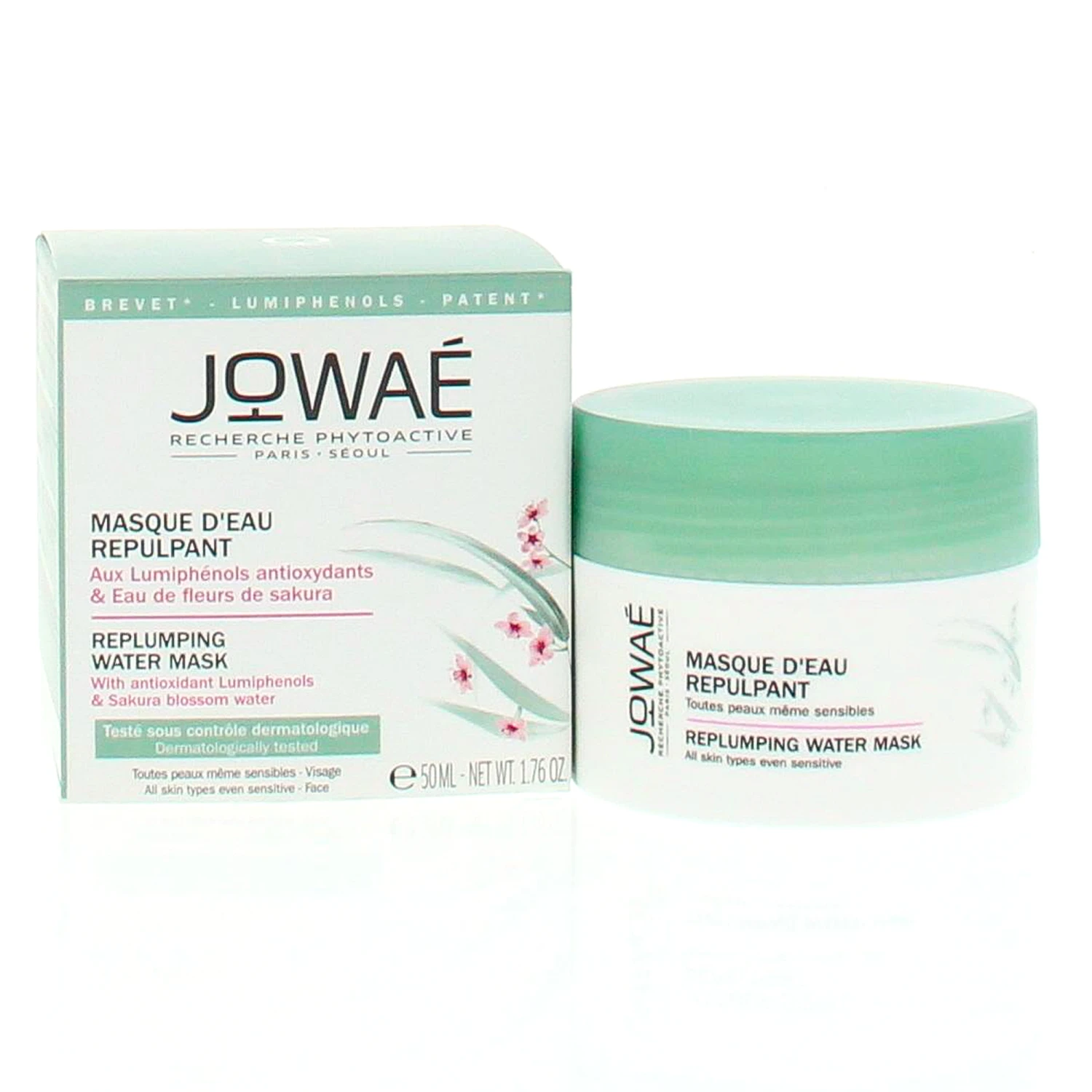 JOWAE Hydratation - Masque D'eau Repulpant Pot 50ml 4 JOWAE Hydratation - Masque D'eau Repulpant Pot 50ml – Image 2