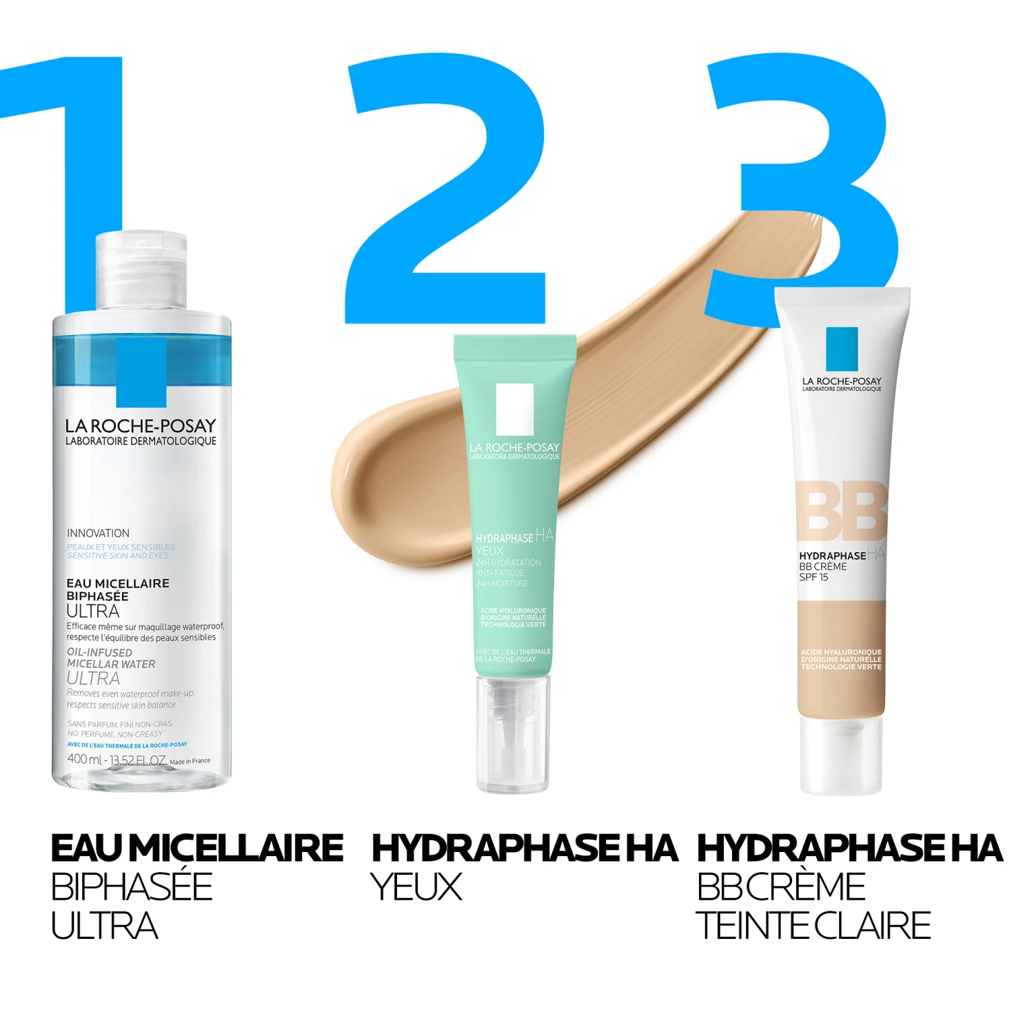 LA ROCHE-POSAY LA ROCHE POSAY Hydraphase - BB Crème Teinte Claire 40ml 7 LA ROCHE-POSAY LA ROCHE POSAY Hydraphase - BB Crème Teinte Claire 40ml – Image 5