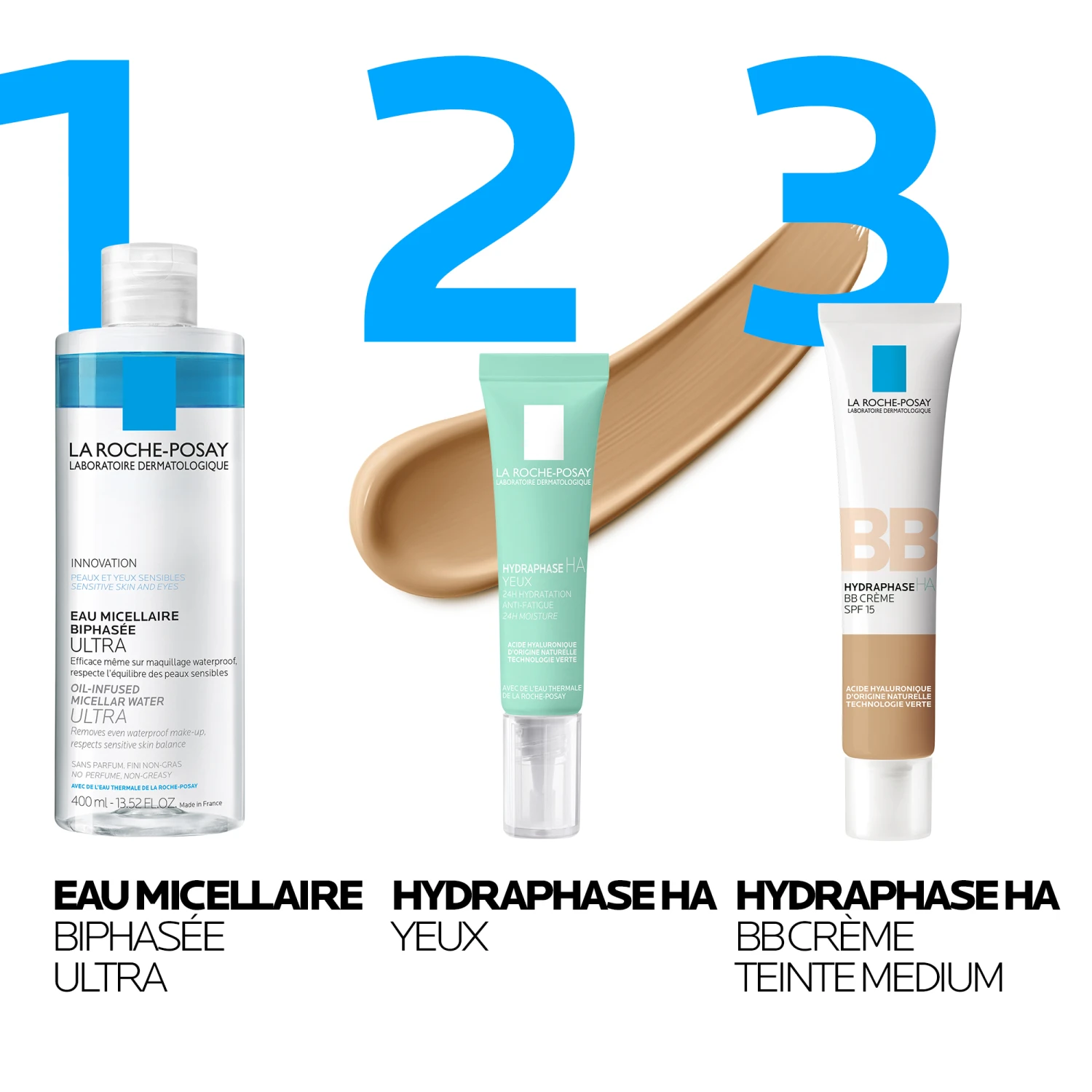 LA ROCHE-POSAY LA ROCHE POSAY Hydraphase - BB Crème Teinte Médium 40ml 6 LA ROCHE-POSAY LA ROCHE POSAY Hydraphase - BB Crème Teinte Médium 40ml – Image 4