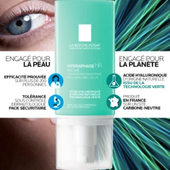 LA ROCHE-POSAY Hydraphase Crème Hydratante Riche 50ml -Clarin Beauty Magasin LA ROCHE POSAY Hydraphase Creme hydratante Riche 50ml 95127 103 1675678950