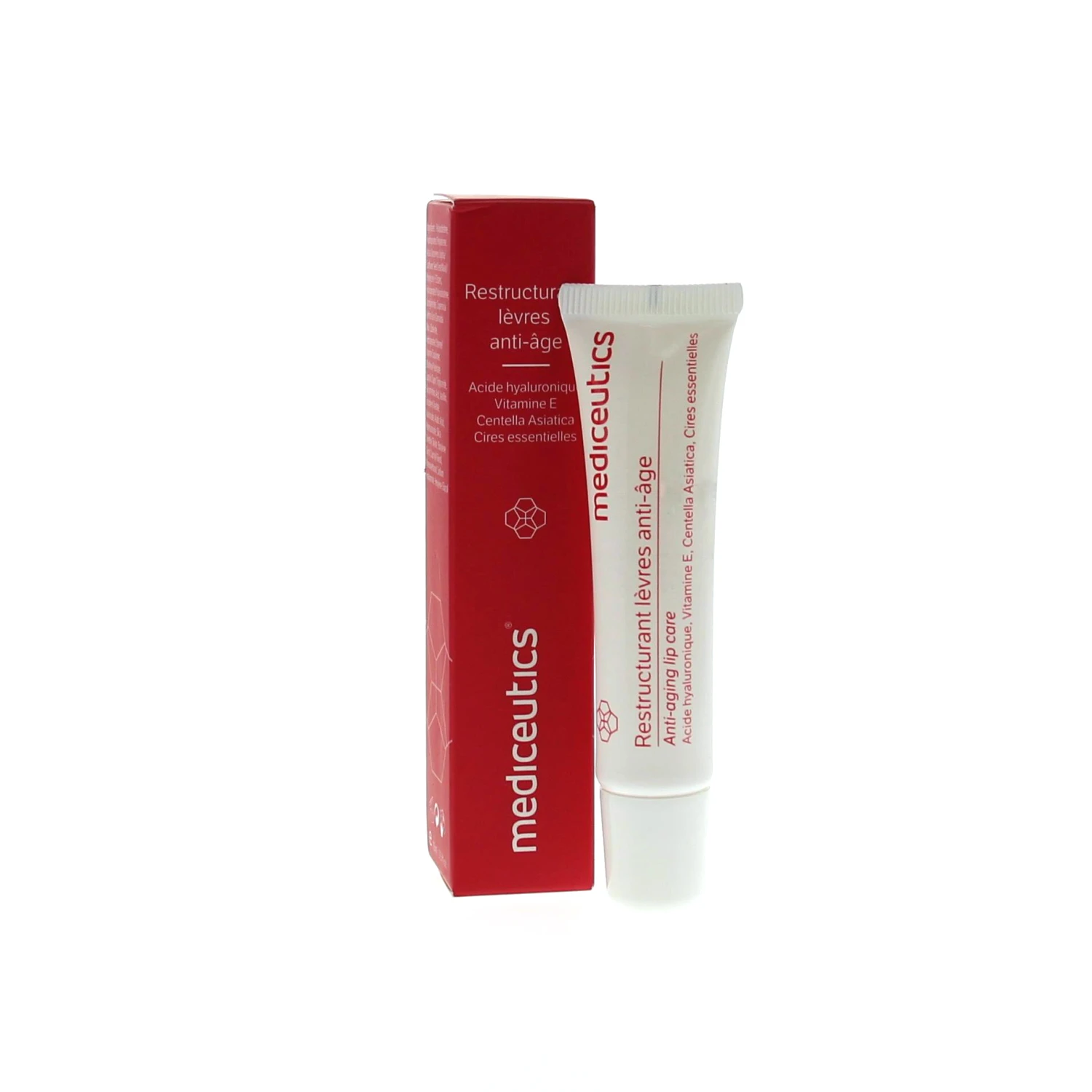 MEDICEUTICS Restructurant Lèvres Anti-âge Tube 15ml 4 MEDICEUTICS Restructurant Lèvres Anti-âge Tube 15ml – Image 2