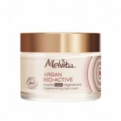 MELVITA Argane Bio-Active - Baume De Nuit Régénérant Bio 50ml