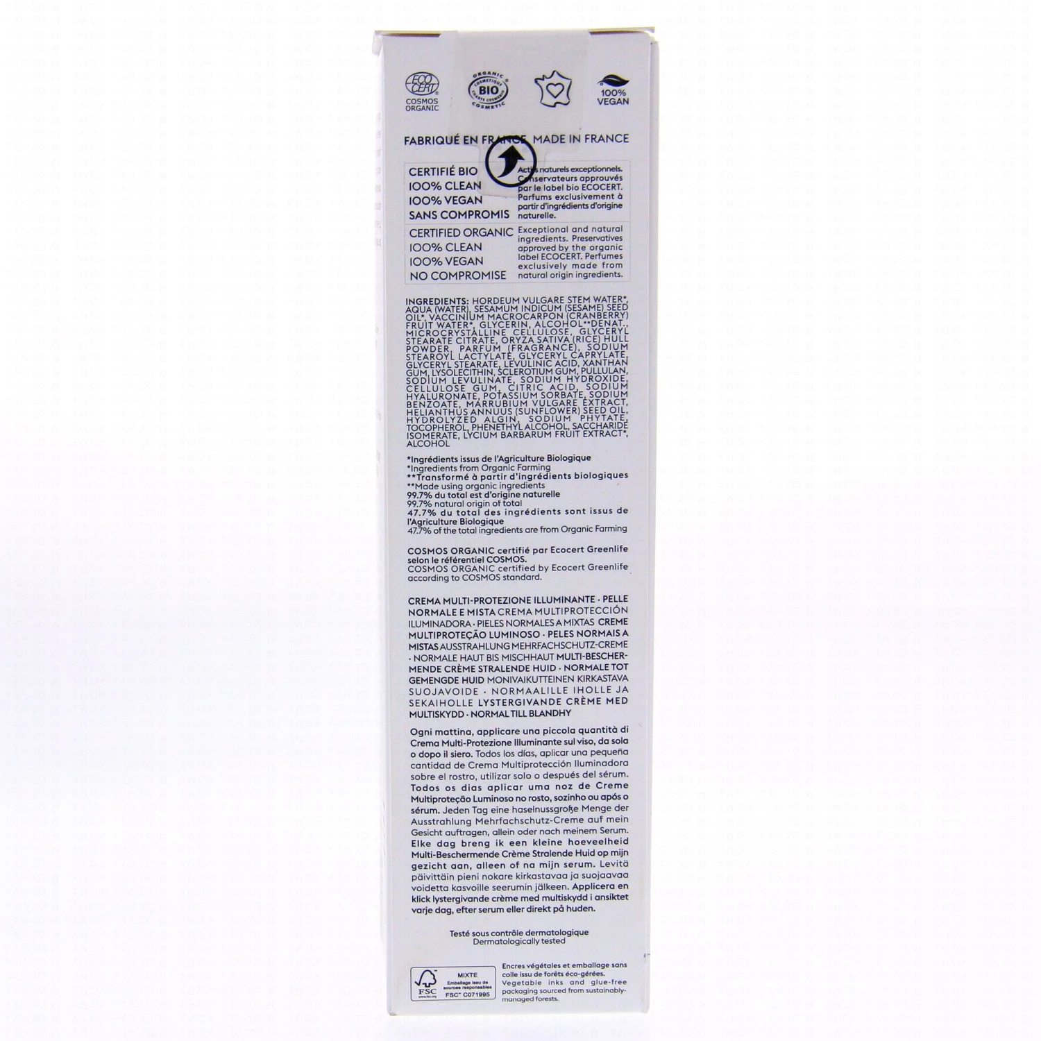 PATYKA Defense Active - Crème Multi-protection éclat Bio 50ml 4 PATYKA Defense Active - Crème Multi-protection éclat Bio 50ml – Image 2