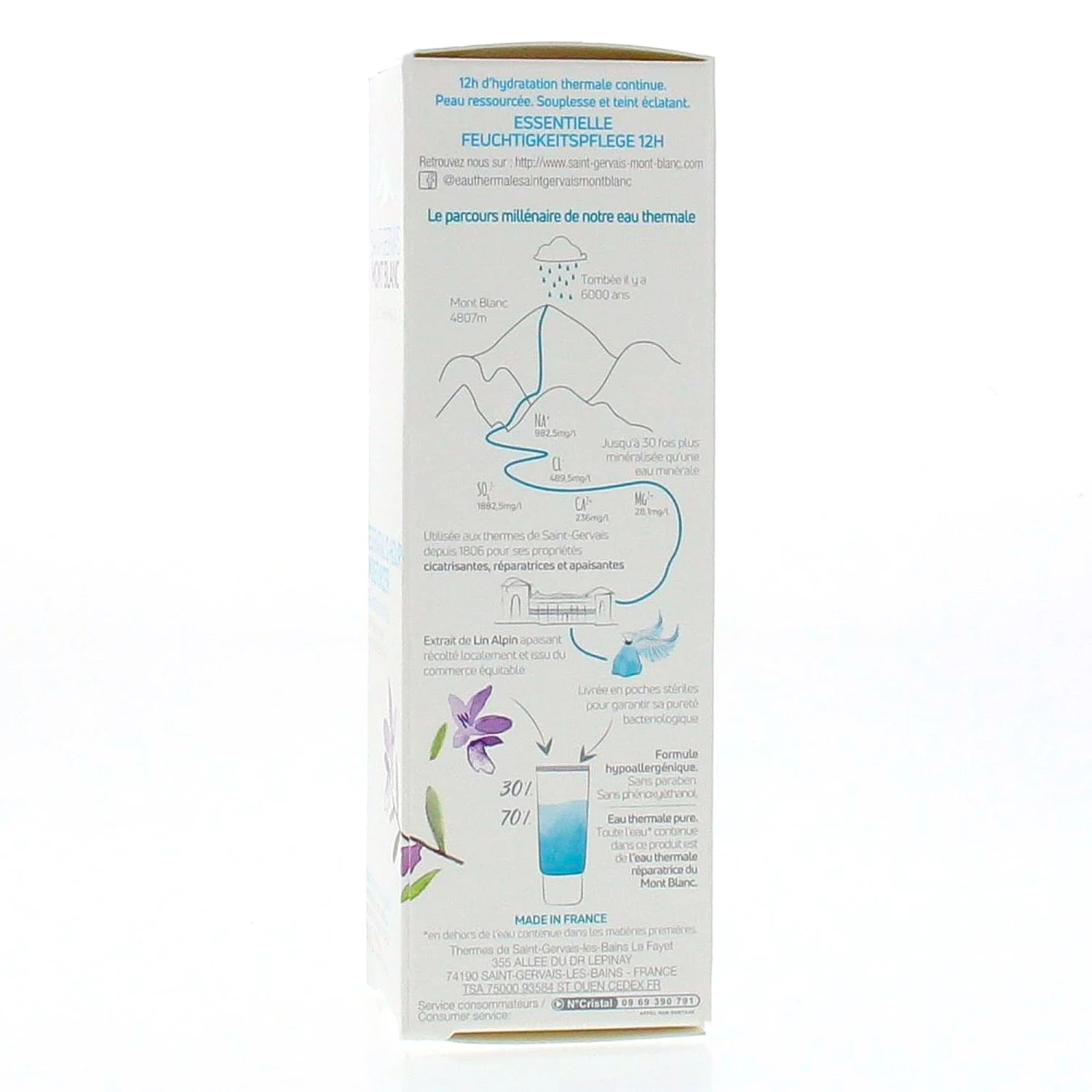 SAINT-GERVAIS MONT BLANC Soin Essentiel Hydratant 12h Tube 40 Ml 5 SAINT-GERVAIS MONT BLANC Soin Essentiel Hydratant 12h Tube 40 Ml – Image 3