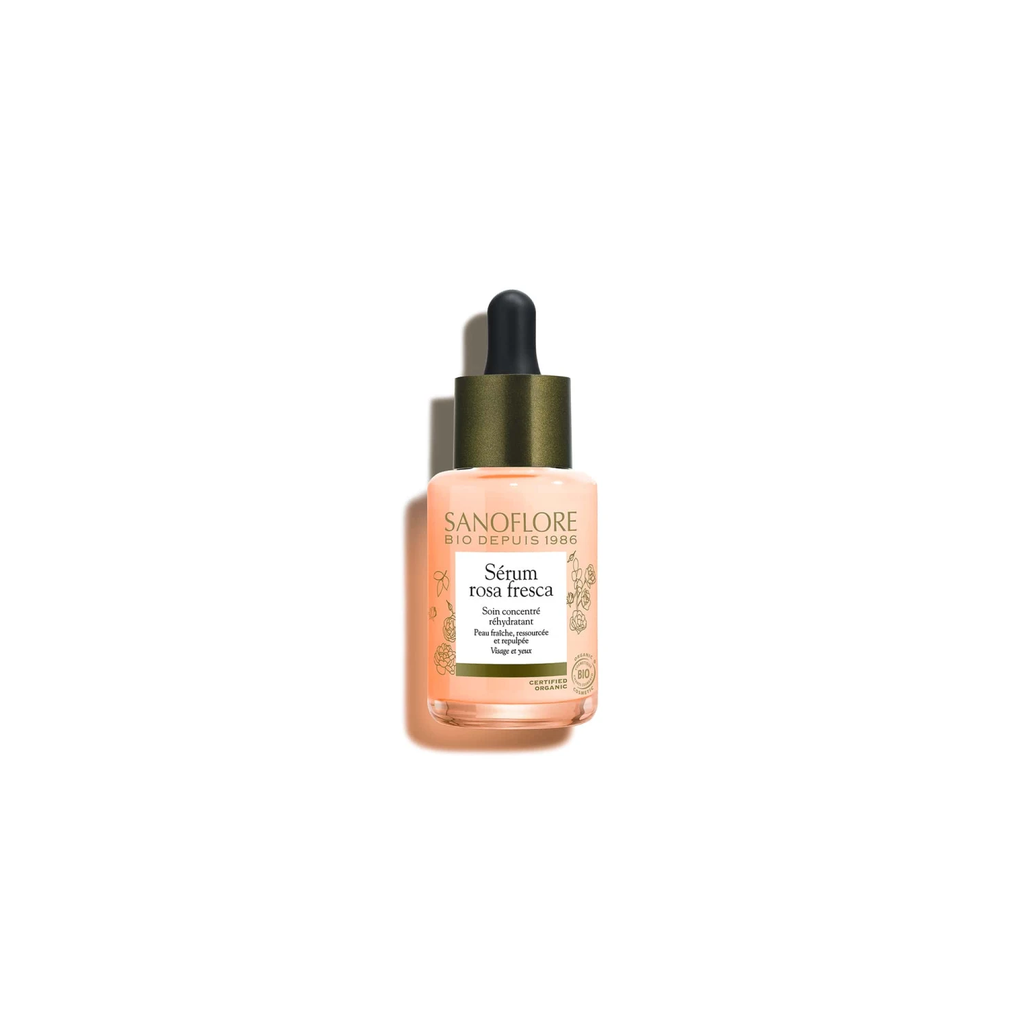 SANOFLORE Rosa Fresca - Sérum Hydratant Bio 30ml 3 SANOFLORE Rosa Fresca - Sérum Hydratant Bio 30ml