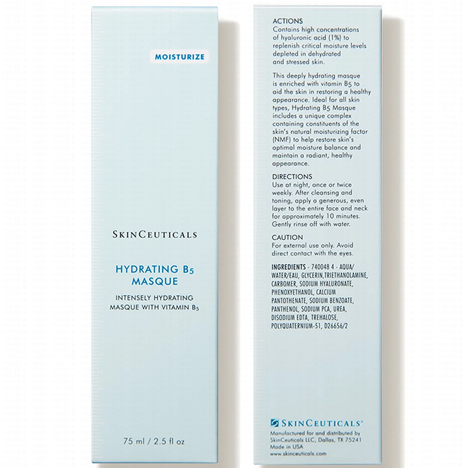 SkinCeuticals SKIN CEUTICALS Moisturize - B5 Masque Hydratant Flacon 75ml 4 SkinCeuticals SKIN CEUTICALS Moisturize - B5 Masque Hydratant Flacon 75ml – Image 2