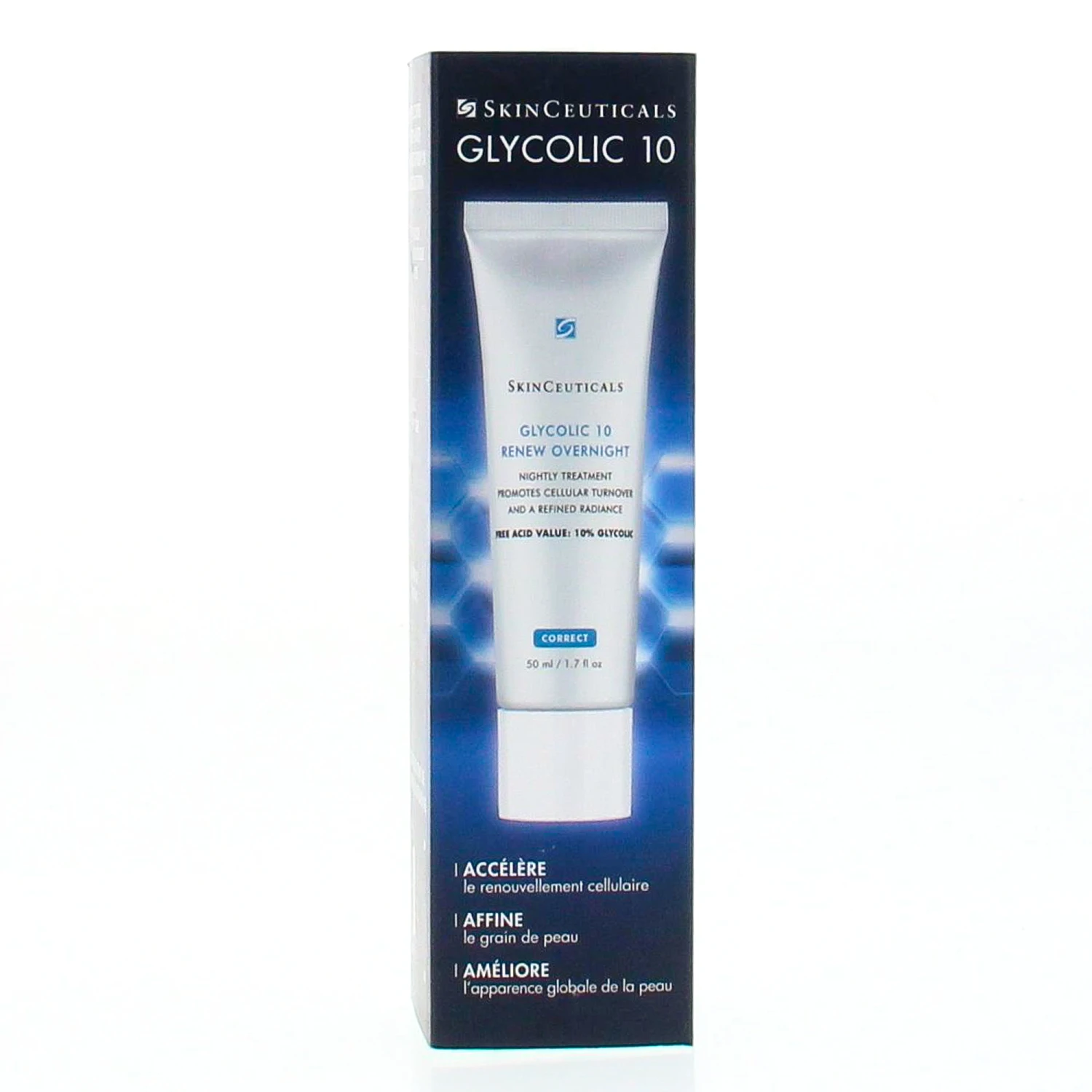 SkinCeuticals SKIN CEUTICALS Correct - Glycolic 10 Soin De Nuit Flacon 50 Ml 3 SkinCeuticals SKIN CEUTICALS Correct - Glycolic 10 Soin De Nuit Flacon 50 Ml