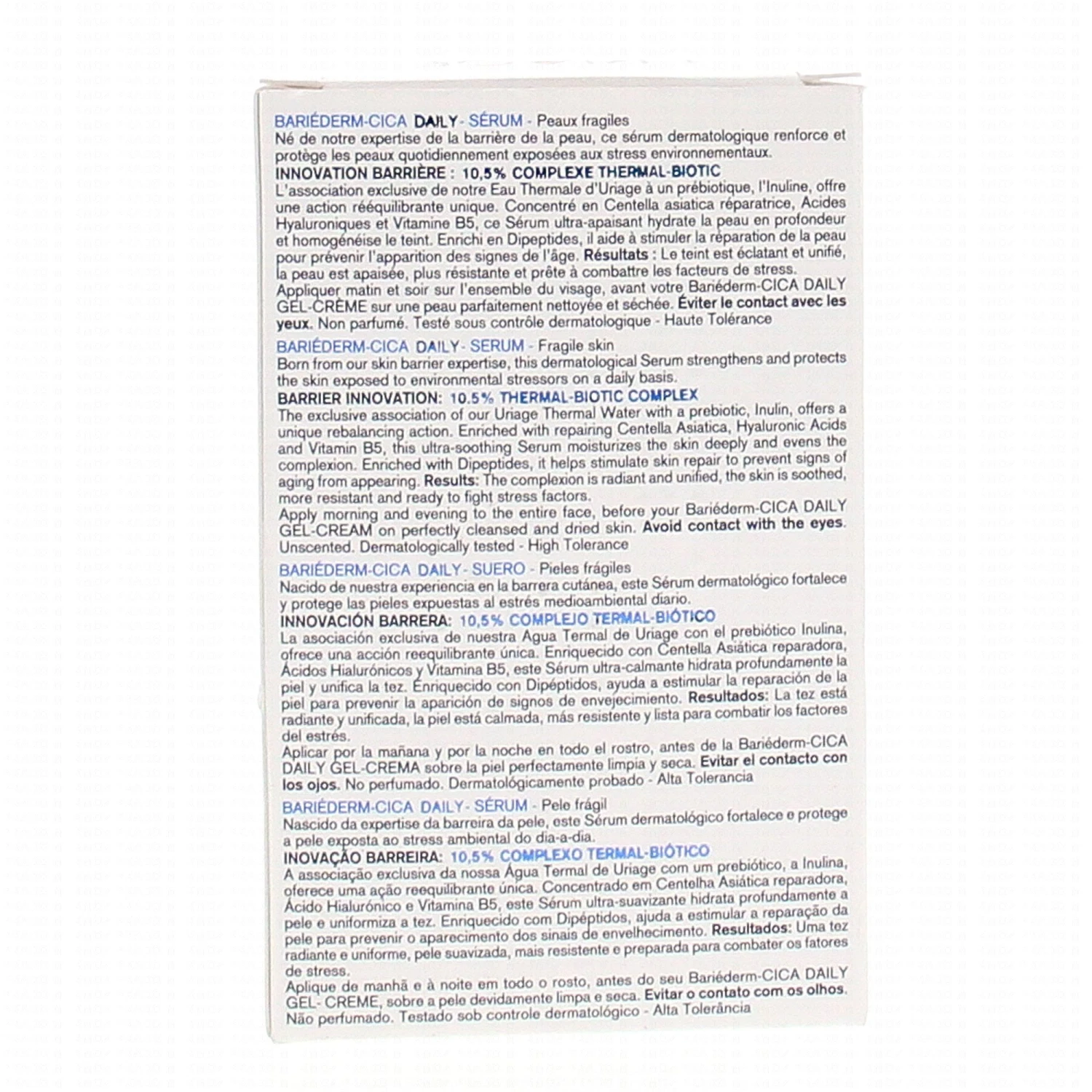 URIAGE Bariéderm-CICA Daily Serum Flacon 30ml 5 URIAGE Bariéderm-CICA Daily Serum Flacon 30ml – Image 3