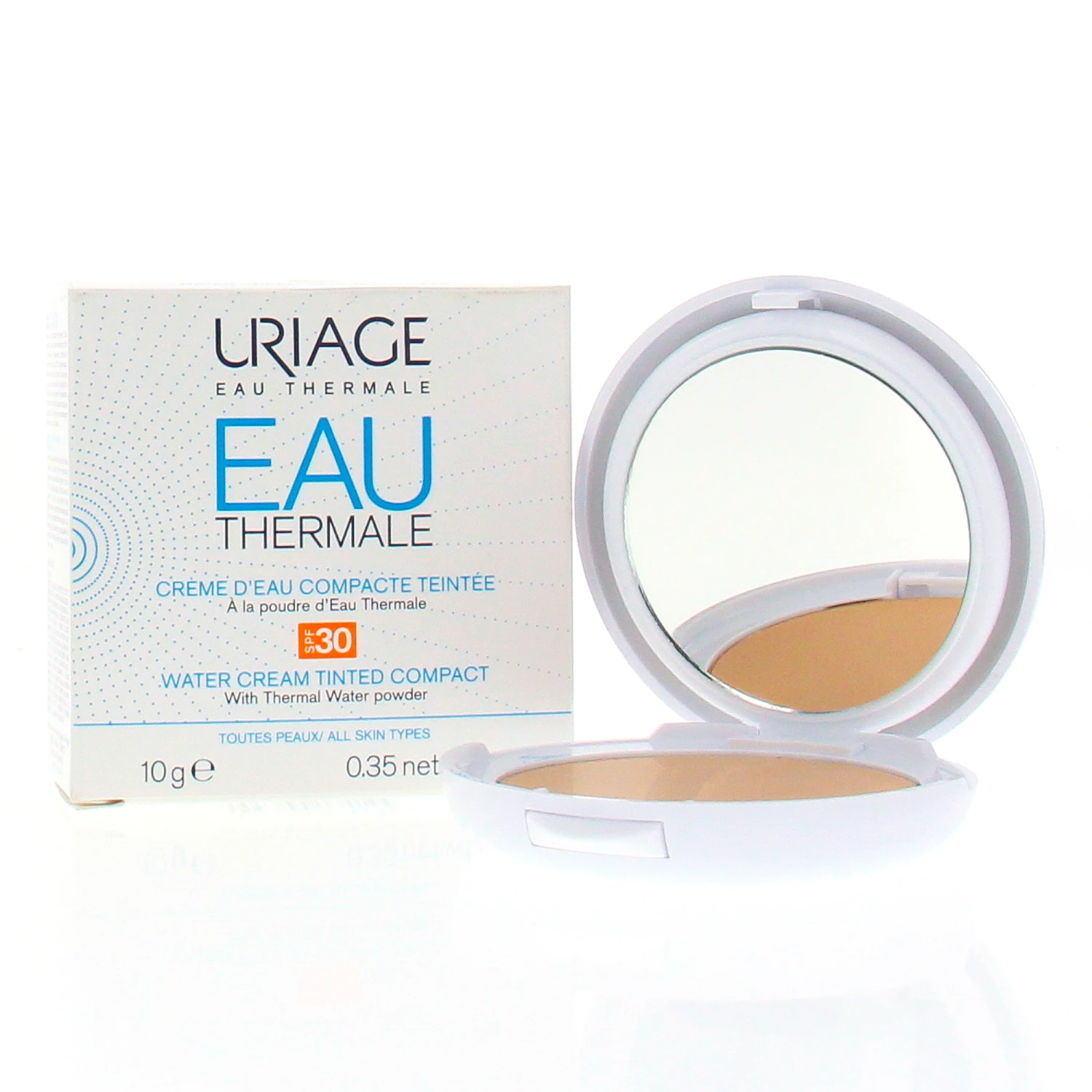 URIAGE Eau Thermale Crème D'eau Compacte Teintée SPF 30 10g 4 URIAGE Eau Thermale Crème D'eau Compacte Teintée SPF 30 10g – Image 2