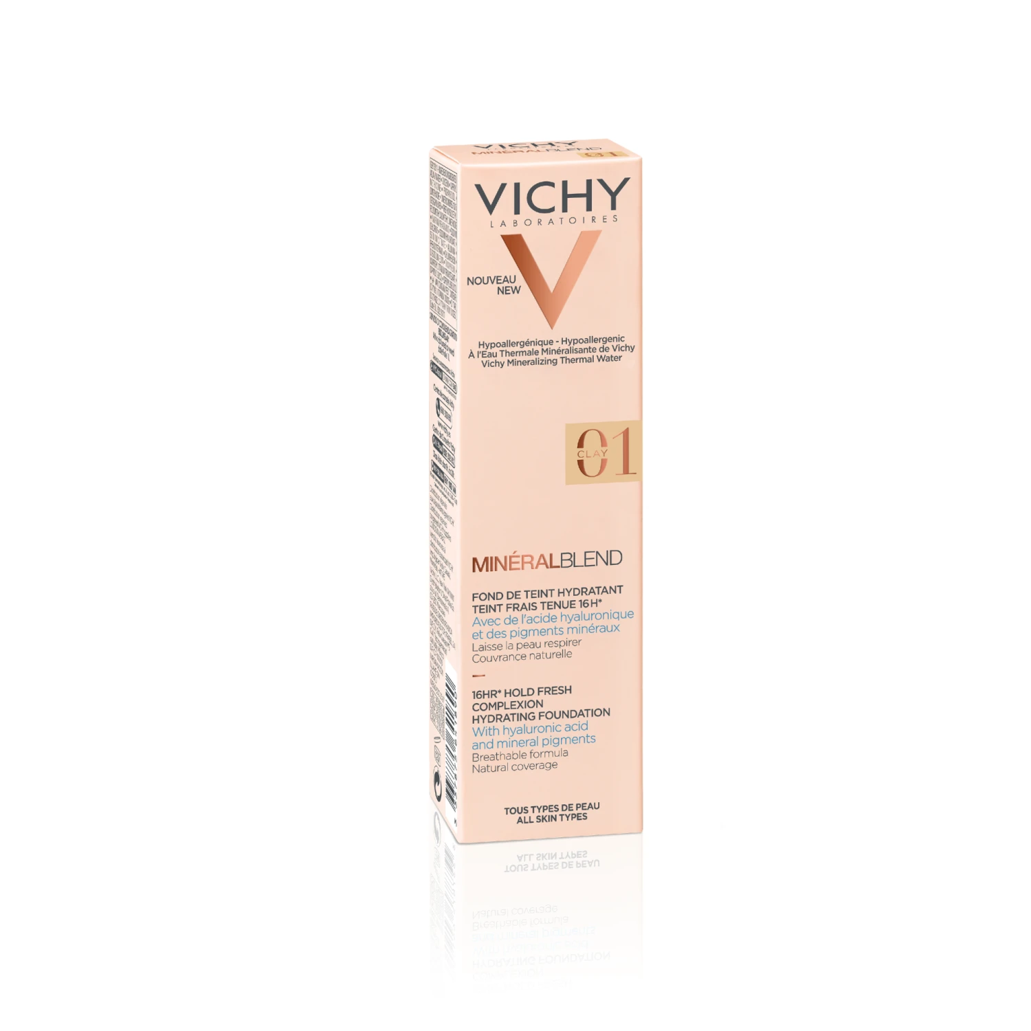 VICHY MinéralBlend Fond De Teint Hydratant Tube 30ml 3 VICHY MinéralBlend Fond De Teint Hydratant Tube 30ml